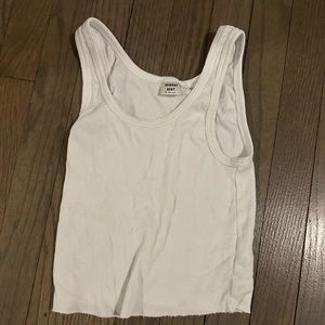 White Sunday best tank